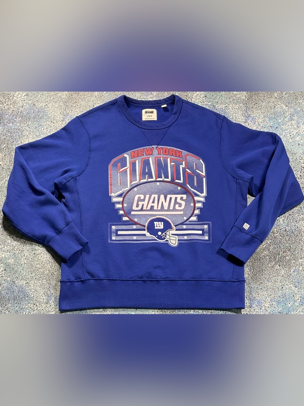 Royal Blue New York Giants Graphic Sweatshirt Tailgate